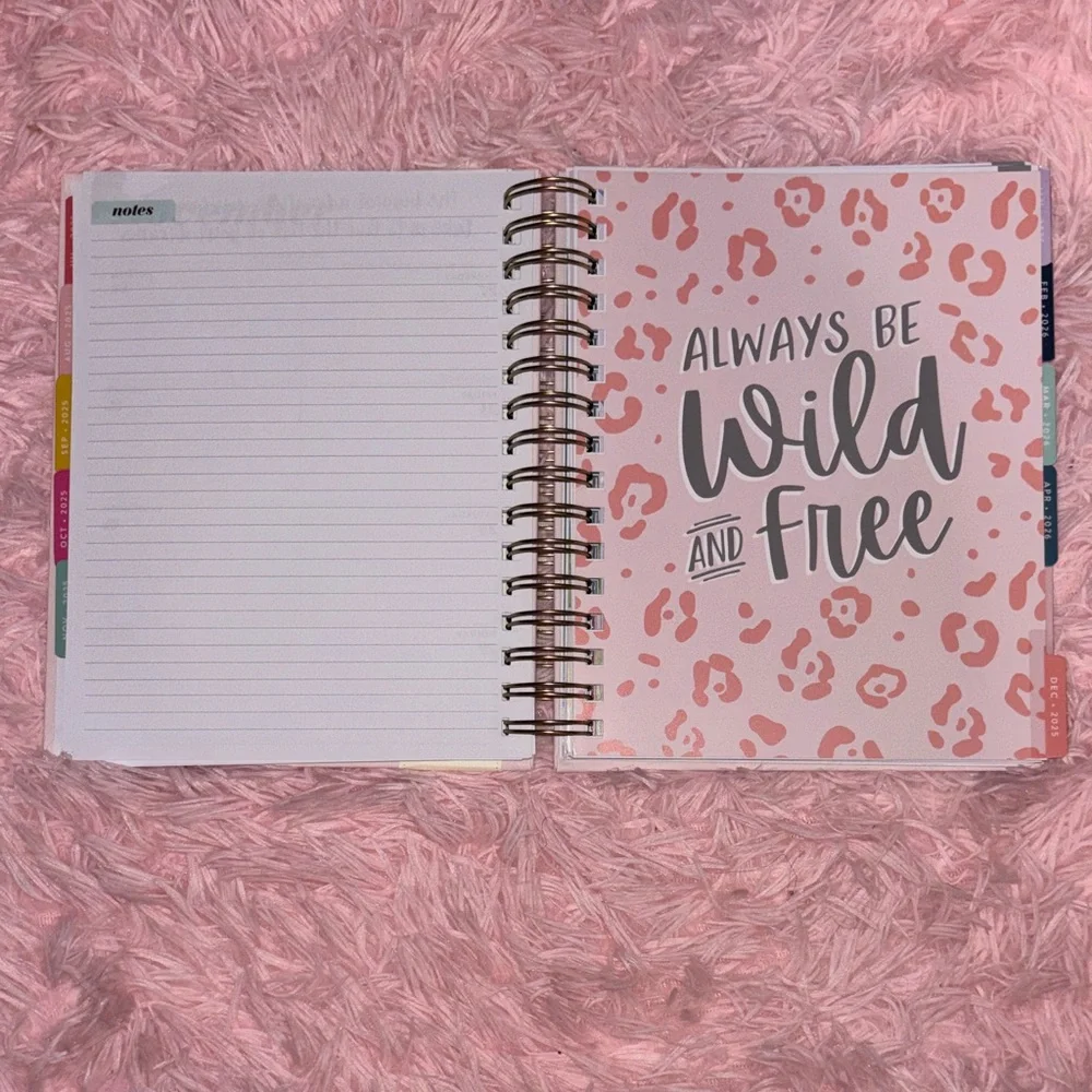 Eccolo Blush Pink Weekly & Monthly Planner Years 25-26